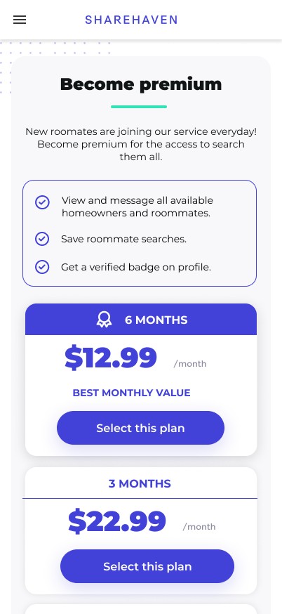 Premium membership